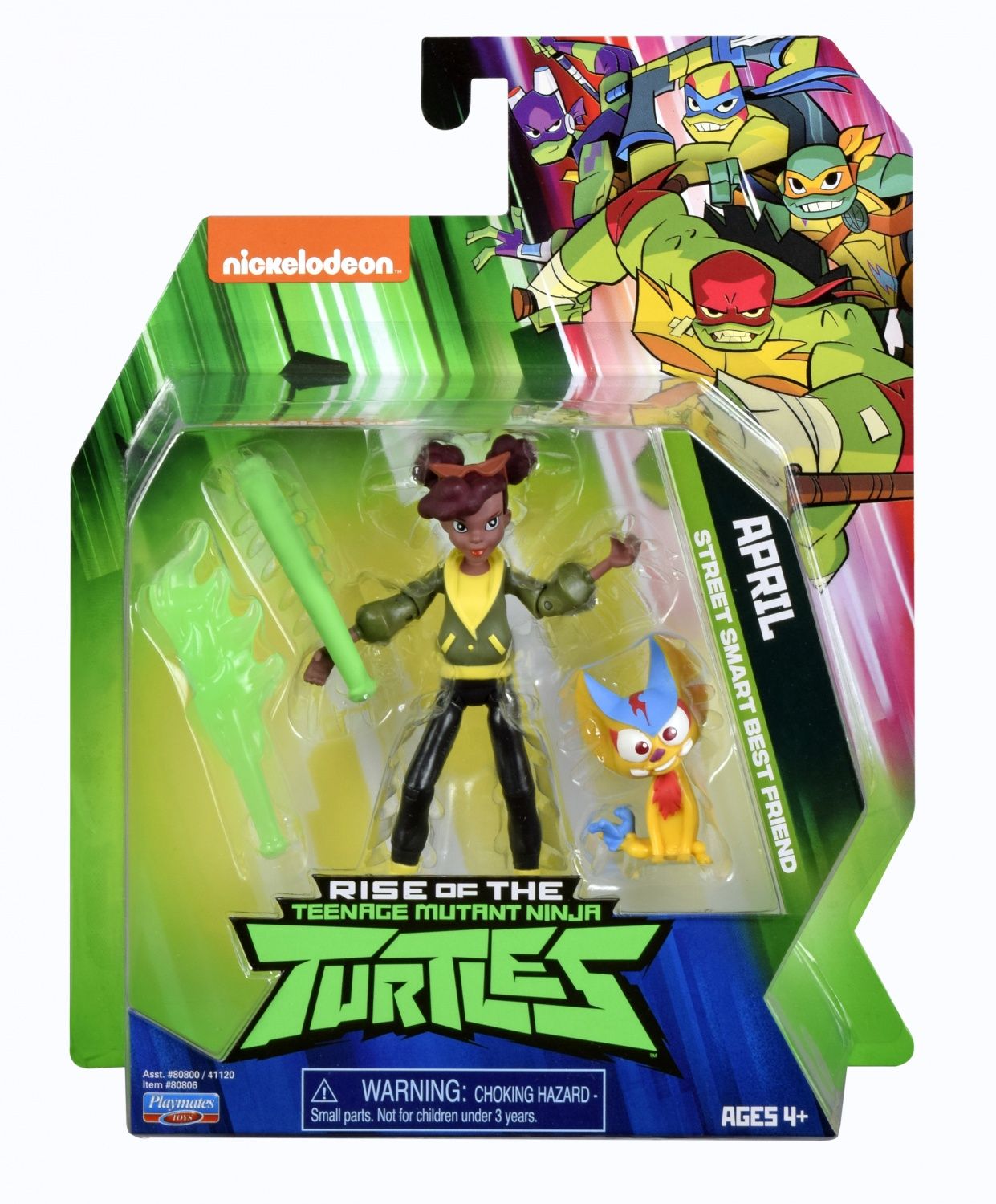 Tmnt Tv Series Rotmnt Figurine Articulée Avec Accessoires April