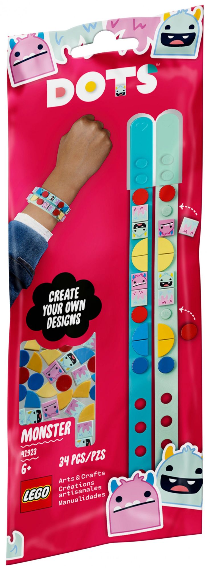 Lego Dots - Les Bracelets Monstres - 41923