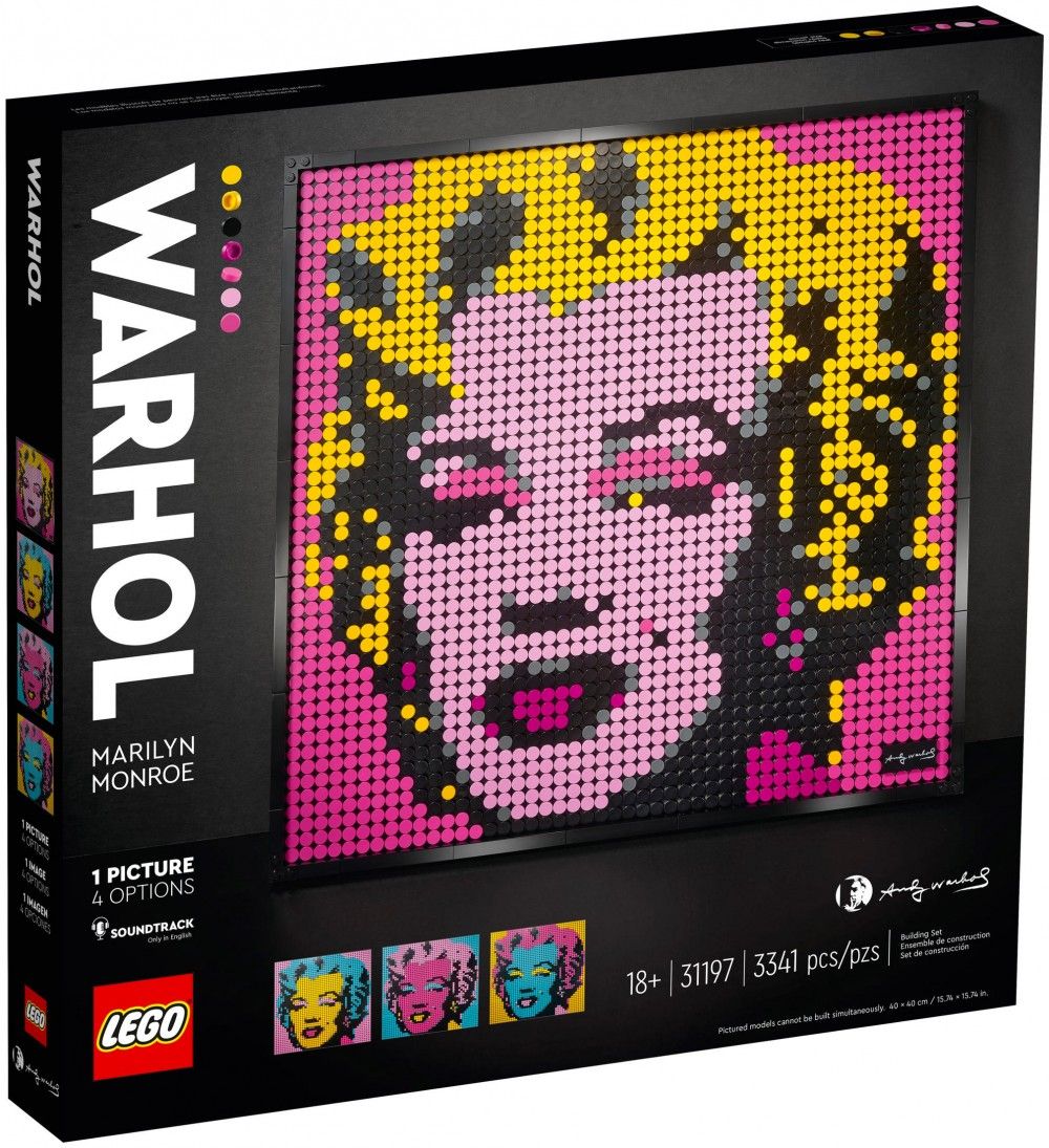 Lego Art - Andy Warhol's Marilyn Monroe - 31197