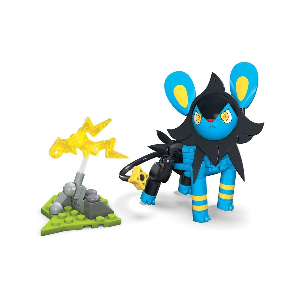 Pokémon Jeu De Construction Mega Construx Wonder Builders Luxio 10 Cm