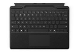 Microsoft Clavier Signature pour Surface Pro - Clavier - avec pavÃ© tactile, accÃ©lÃ©romÃ¿tre - rÃ©troÃ©clairÃ© - dock magnÃ©tique - QWERTY - noir - 70 % d'emballage en papier recyclÃ©