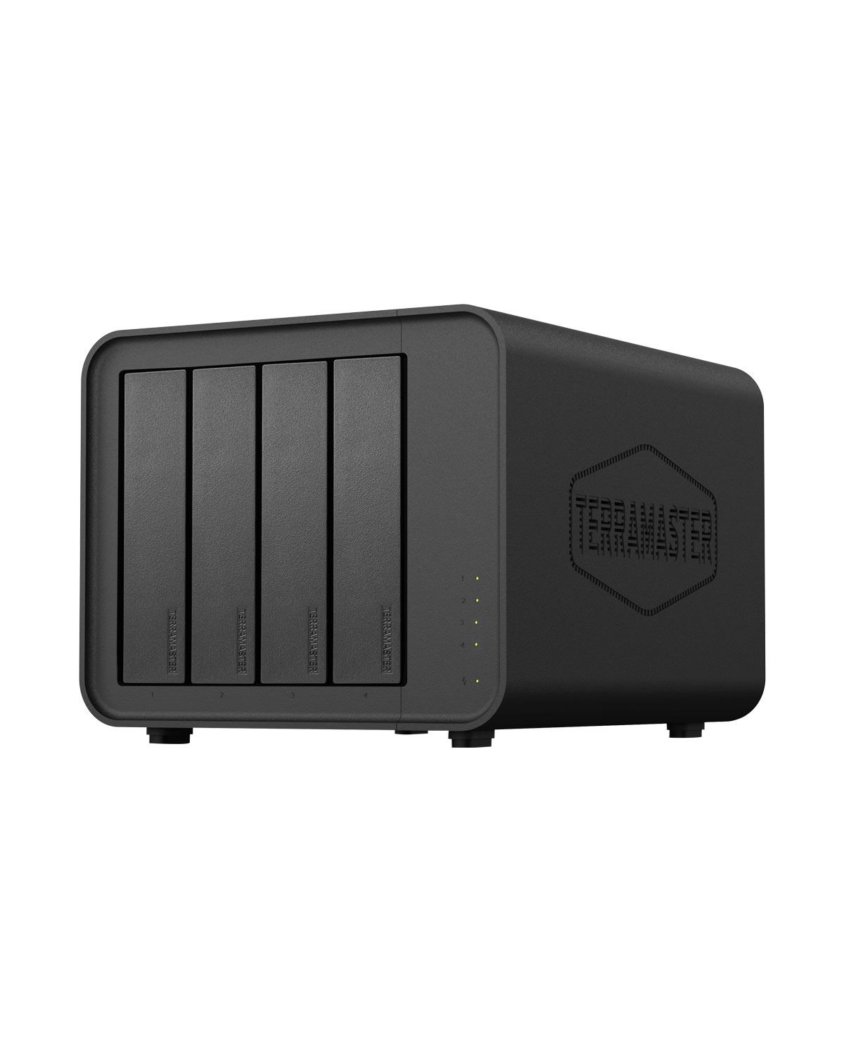 TERRAMASTER F4-212 4 Baies NAS - CPU Quad Core, RAM DDR4, Stockage en Réseau Personal Cloud avec des Solutions de Sauvegarde Riches (Sans Disque)