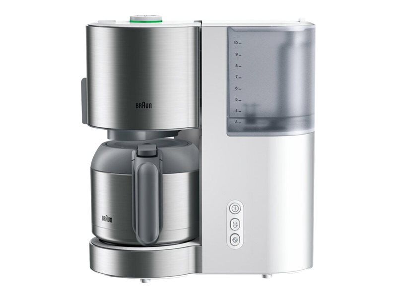 BRAUN CAFETIERE FILTRE Cafetière 10 tasses verse KF5105WH