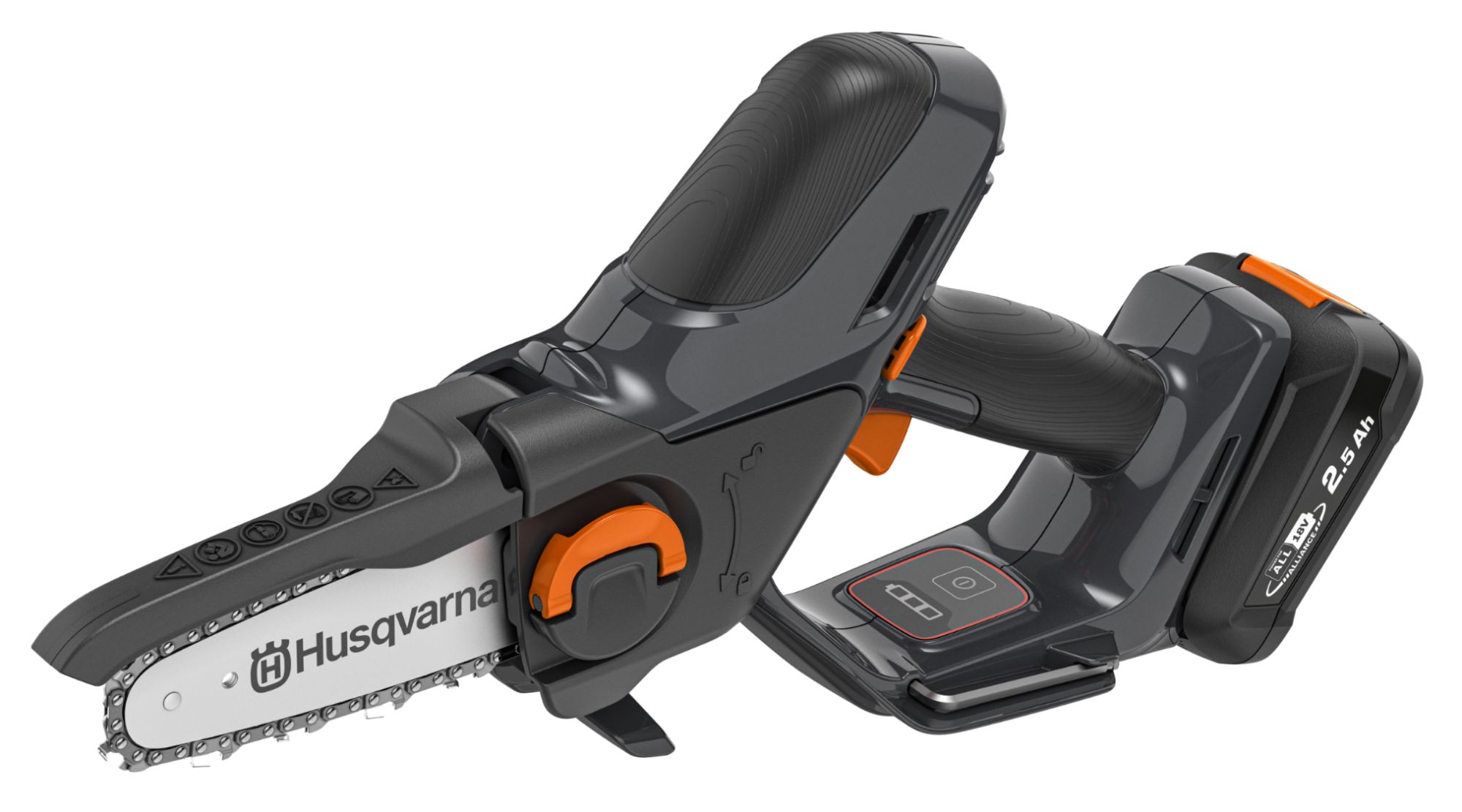 Husqvarna : Scie de jardin Aspire P5 P4A sans batterie ni chargeur