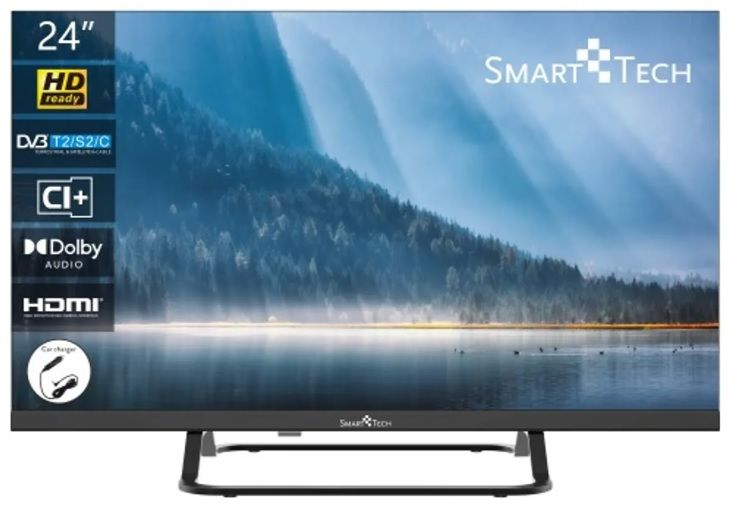 Smart Tech 24HN01VC TV 61 cm 24 HD 200 cdm² Neuf - vue 3