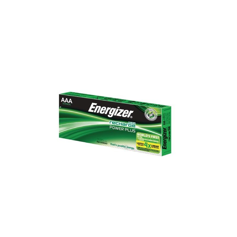 Accu LR03 AAA NiMH Energizer Power Plus HR03 E300626400 700 mAh 1.2 V 10 pc