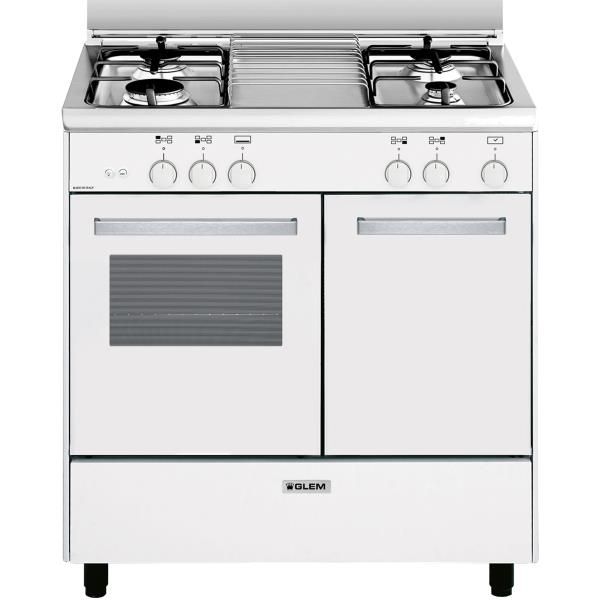 GLEM cuisinière butanette 80 cm GA85PMWH - vue 2