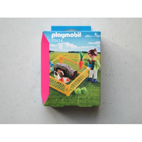 Playmobil 70424 L'Enfant Et Les Cochons D'Inde