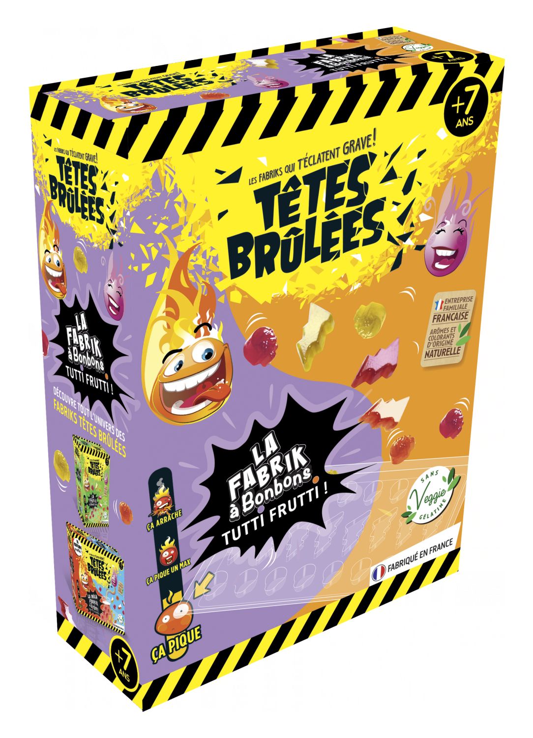 Têtes Brûlées La Fabrik A Bonbons Tutti Fruti