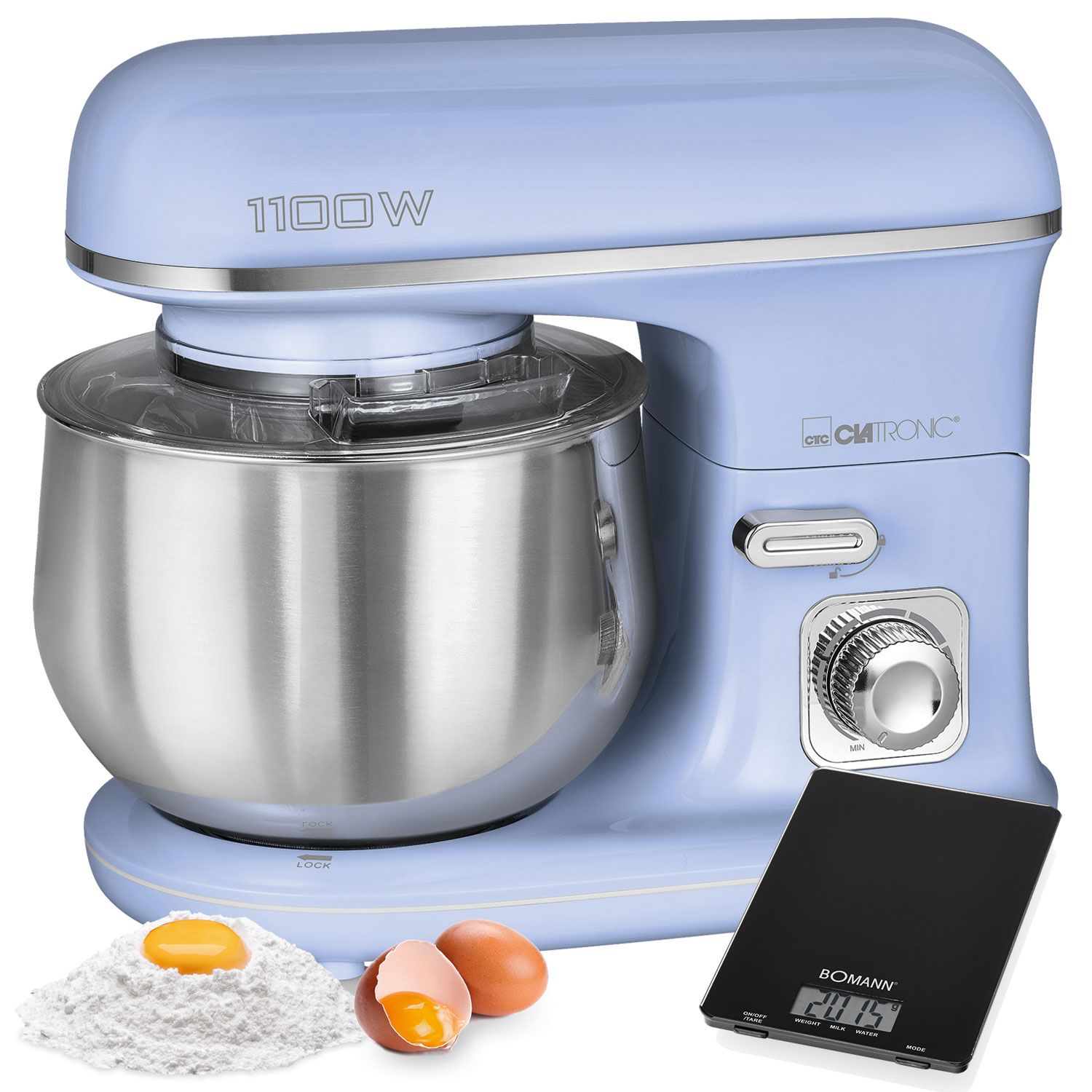 Robot pétrin multifonction Bomann KM 6030 CB - vue 3