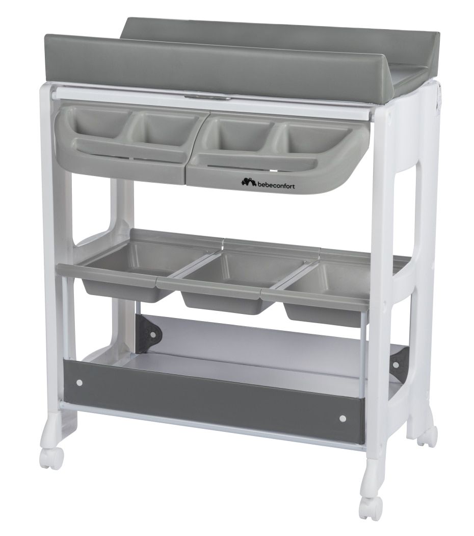 BEBECONFORT Baltic Table à langer et baignoire 2en 1 Pliable De la naissance à 11kg Gray Mist - vue 2