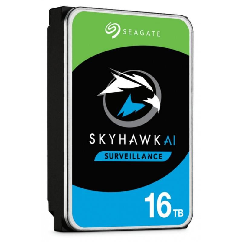 Seagate SkyHawk AI disque dur 16 To 7200 trmin 256 Mo 3.5 Série ATA III Neuf - vue 4