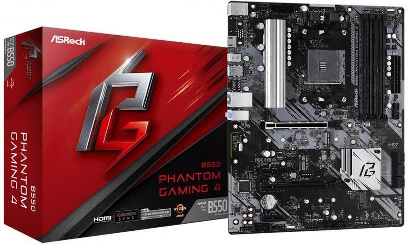 ASRock B550M Phantom Gaming 4 - vue 4