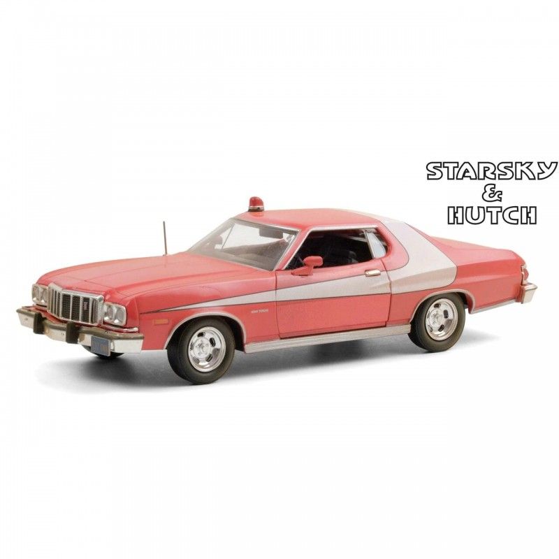 Replique - Starsky & Hutch 1976 Ford Gran Torino (Weathered Version) 1/24 Métal