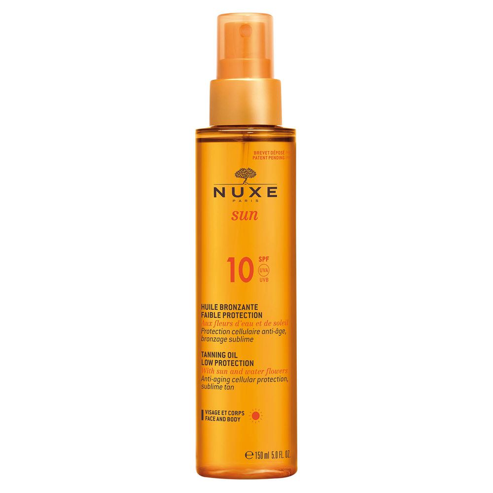 Nuxe Huile bronzante visage et corps SPF10 150ml - vue 2