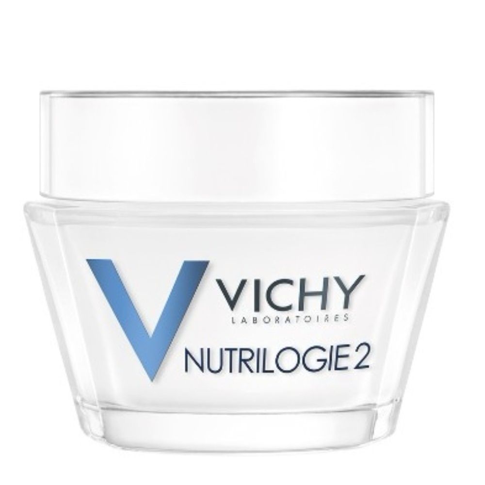 Crème Visage Nutrilogie 2 Peau Sèche Vichy Laboratoires Le Pot De 50 Ml - vue 2