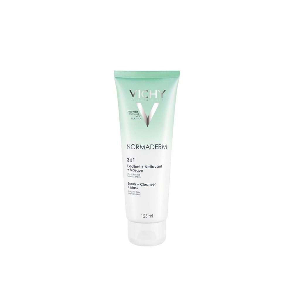 Normaderm 3 En 1 Nettoyant + Exfoliant + Masque - Vichy - Nettoyant & Démaquillant