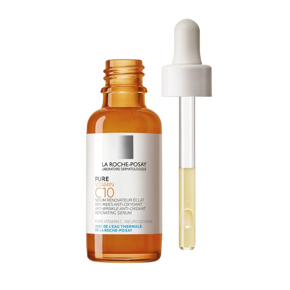 Pure Vitamin C10 La Roche Posay Sérum Éclat Anti Rides Anti Oxydant