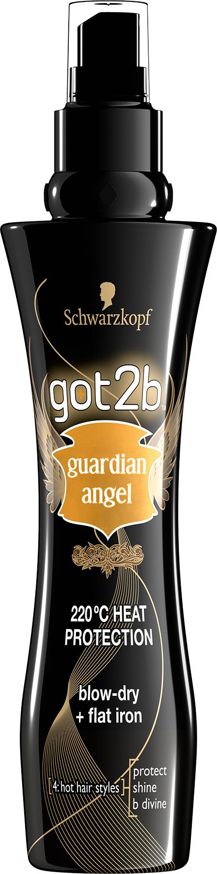 Got2B Guardian Angel 220° Heat Protector Spray Schwarzkopf Soins capillaires - vue 2