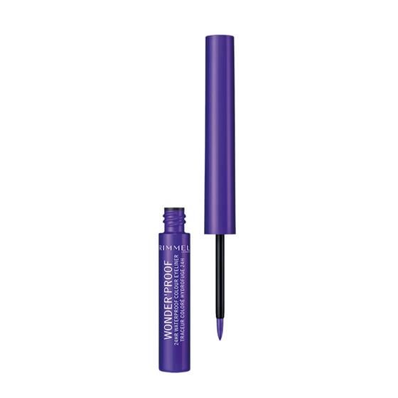 Rimmel Eyeliner Wonder'Proof Waterproof et sans transfert Longue Tenue 04 Deep 1 4ml - vue 9