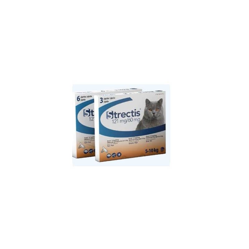 Meilleurs prix pour Solution Strectis 121/60 Mg Chat 6 Pip.