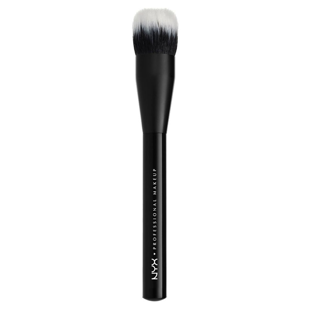 Pinceaux Nyx Professional Makeup Pinceau Fond De Teint Duo Fibre Pro