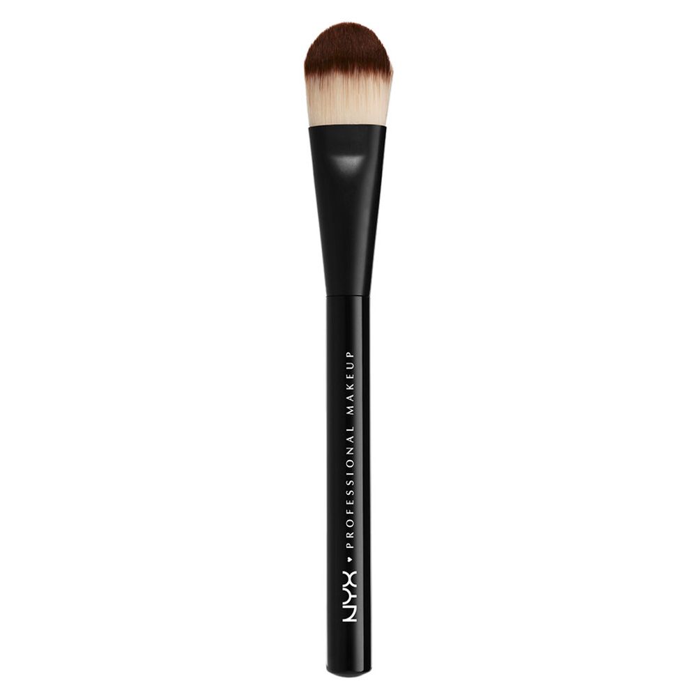 Pinceaux Nyx Professional Makeup Pinceau Fond De Teint Plat Pro