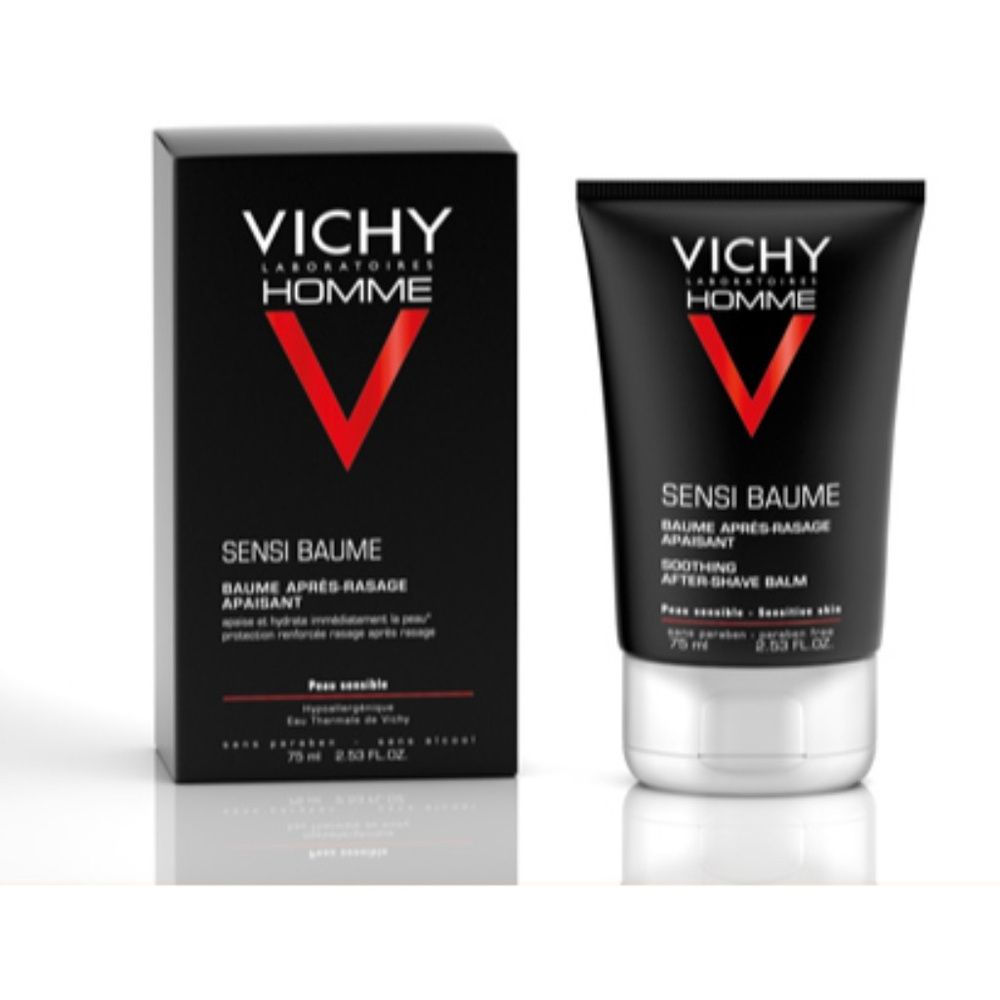 Vichy Homme Sensi Baume baume après rasage apaisant 75 ml - vue 4