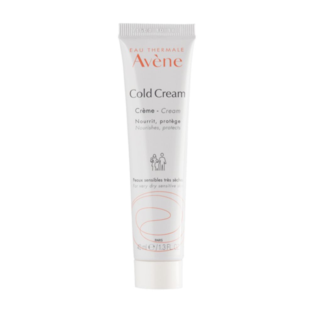 Crème Visage Cold Cream Peaux Sensibles Eau Thermale Avene Le Tube De 40 Ml - vue 3