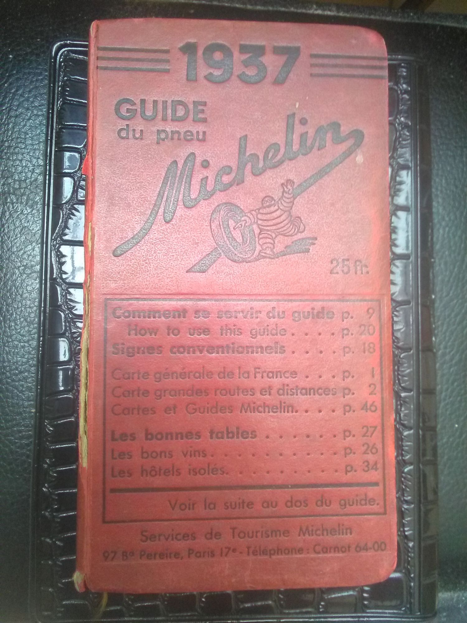 guide rouge michelin 1955 d'occasion  