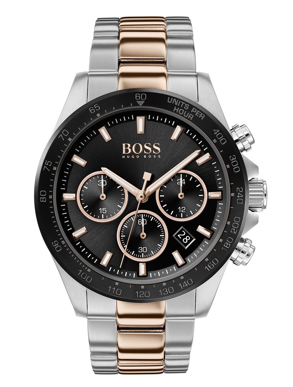 Hugo Boss Montre Bicolore Chronographe Hommes Hero 1513757
