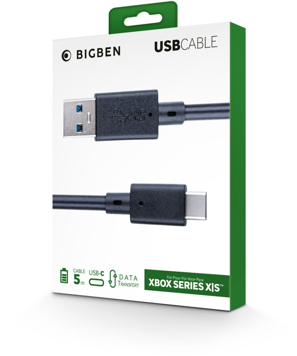 Câble De Recharge Nacon De Charge Manette Xb Series 5m