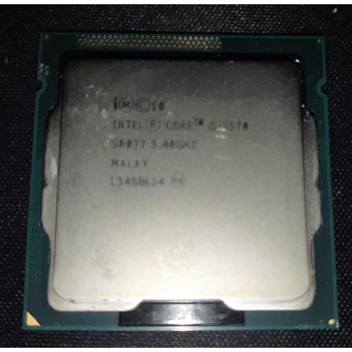 Intel Core I5 3570 - 3.4 Ghz - 4 Coeurs - 4 Filetages - 6 Mo Cache - Lga1155 Socket - Oem