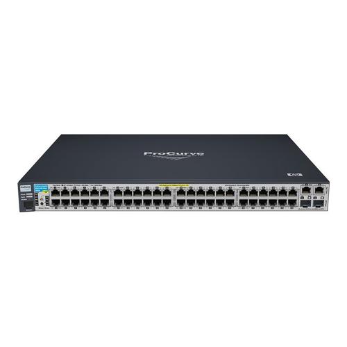 Hpe 2610-48-Poe Switch - Commutateur - Gã©Rã© - 48 X 10/100 + 2 X Sfp + 2 X 10/100/1000 - Montable Sur Rack