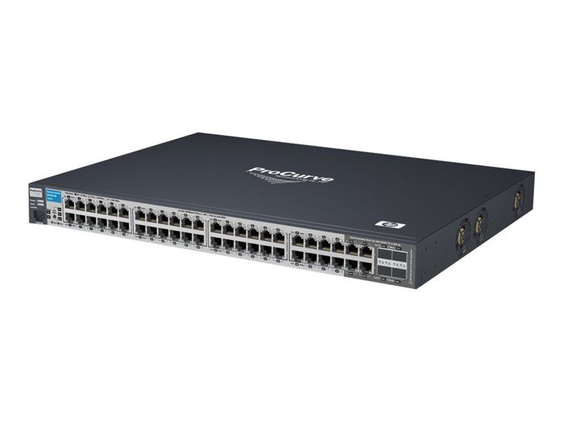 HPE 2510-48G Switch - Commutateur - Géré - 44 x 10/100/1000 + 4 x SFP Gigabit combiné - Montable sur rack