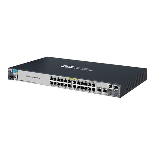 HP Hpe 2520-24-Poe Switch - Commutateur - Géré - 24 X 10/100 + 2 X Sfp Gigabit Combiné + 2 X 10/100/1000 - Montable Sur Rack - Poe