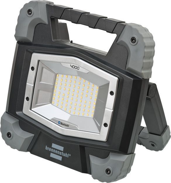 Brennenstuhl Projecteur LED TORAN portable, rechargeable, connecté en Bluetooth, 3800 lumen - 1171470302