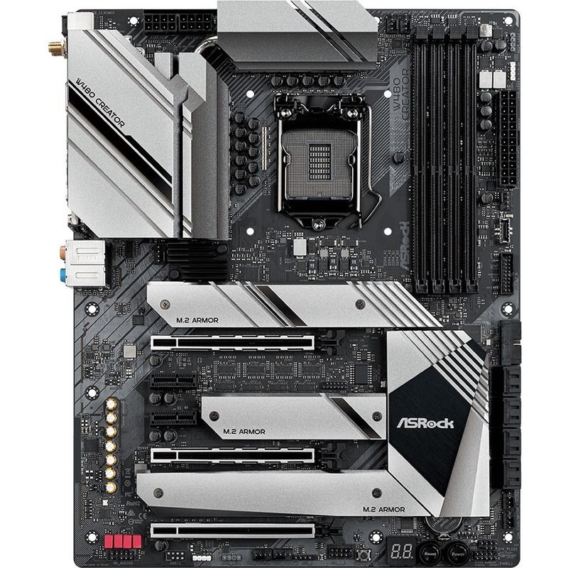 Asrock W480 CREATOR carte mère Intel W480 LGA 1200 Socket H5 ATX Neuf