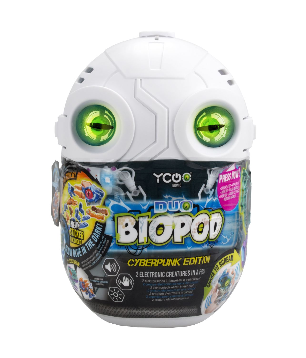 YCOO BIOPOD DUO CYPERPUNK Robot Effets sonores et lumineux 8 creatures a collectionner Des Neuf - vue 4