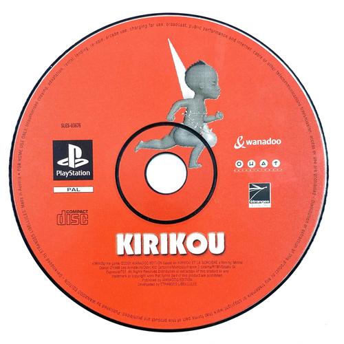 Kirikou Jeu Sony Playstation 1 Ps1 Pal Disque Seul