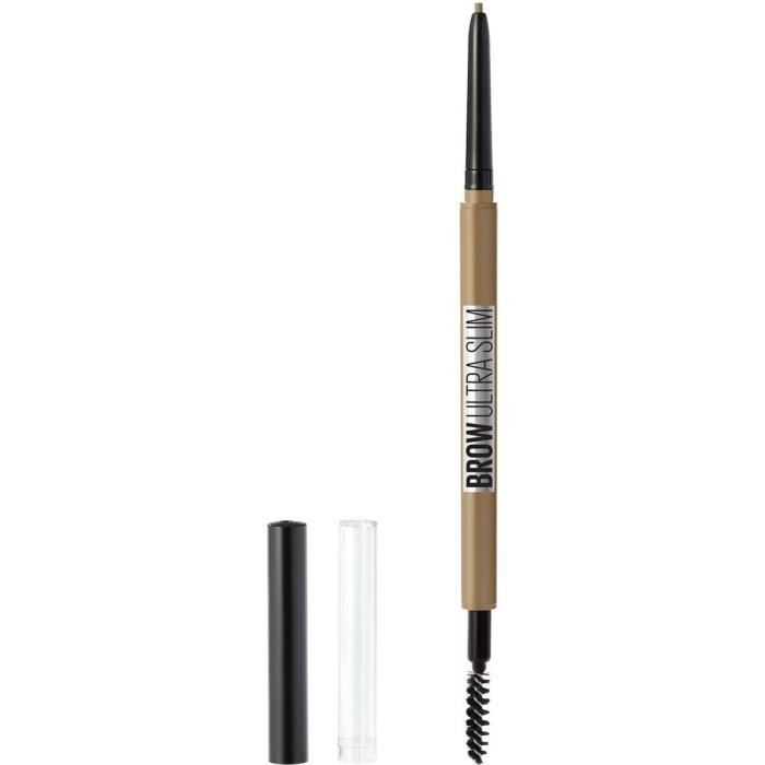 Crayon À Sourcils Rétractable Haute Précision Teinte 02 Brow Ultra Slim Maybelline New York Le Crayon À Sourcils