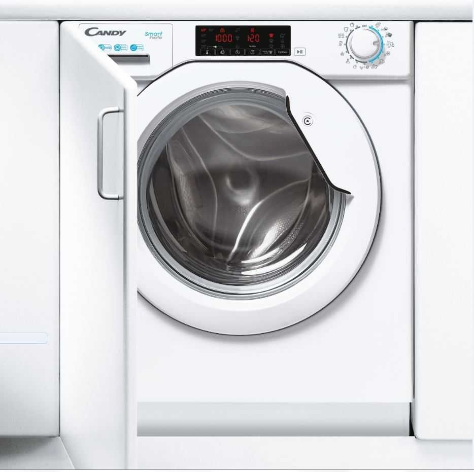 CANDY Lave linge intégrable 8 kg essorage 1400 trmn CBW48TWME - vue 3