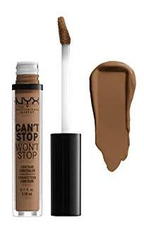 Nyx Can?T Stop Won?T Stop Full Coverage Contour Concealer Mahogany 3 5ml