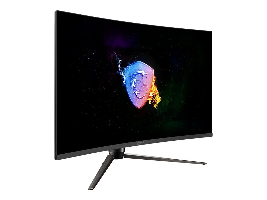 MSI Optix AG321CR Écran LED jeux incurvé 31.5 1920 x 1080 Full HD @ 165 Hz VA 250 cdm² 4000:1 1 ms 2xHDMI DisplayPort
