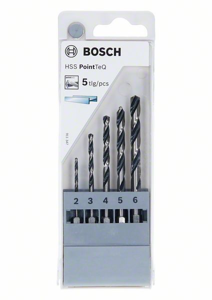 Bosch Jeu de forets hélicoïdaux PointTeQ - vue 3