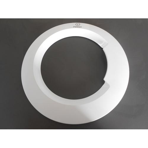 Cadre Avant Enjoliveur Extérieur De Hublot Lave Linge Indesit Mod Xwa71452Wfr