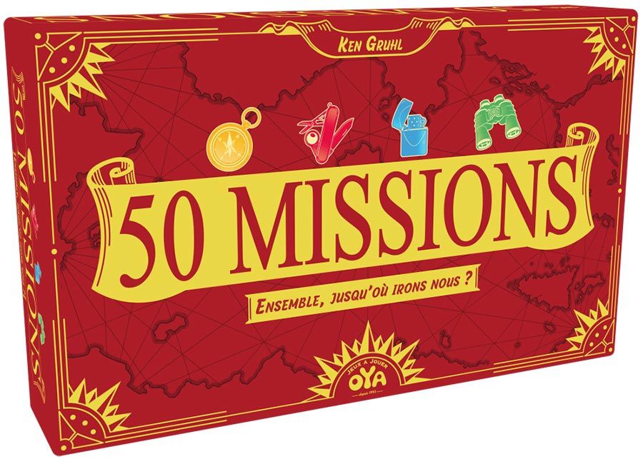 Jeu de société Oya 50 Missions - vue 3