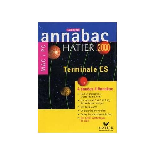 Annabac 2000 - Terminale Es