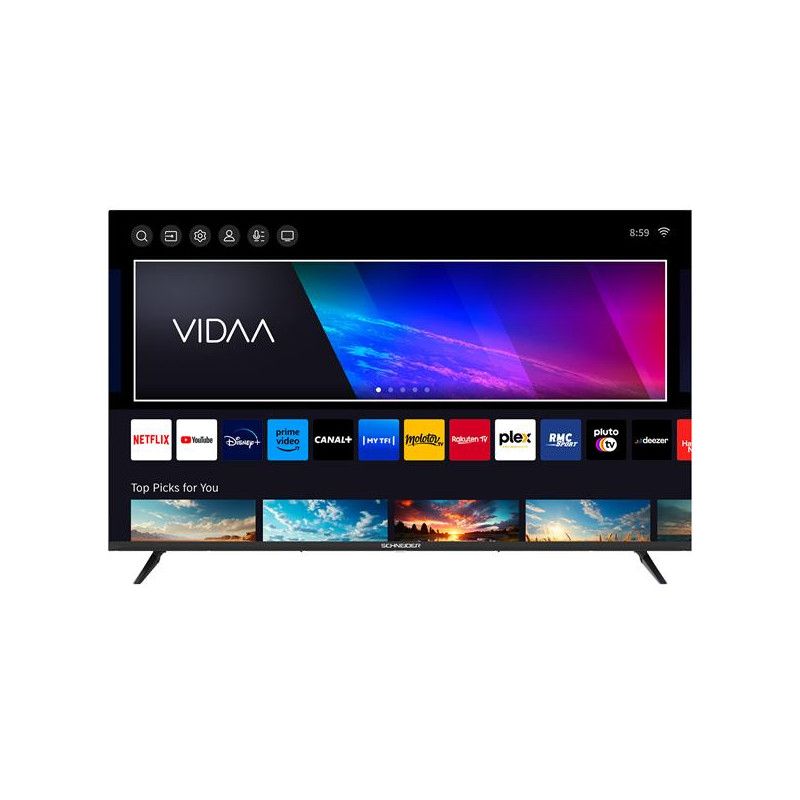 SCHNEIDER Téléviseur Led 43 pouces UHD 4 K GMS43A1 - vue 5