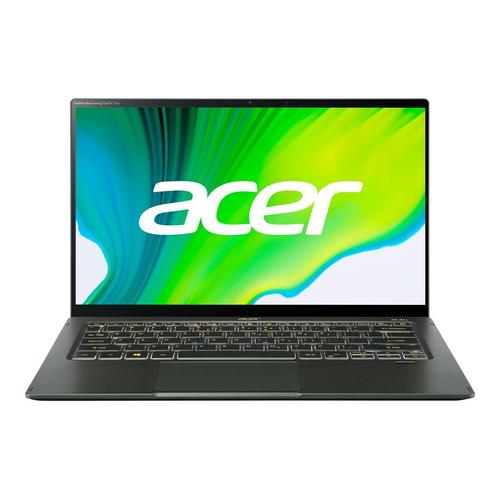Acer Swift 5 Sf514-55T - Core i7 1165G7 - Evo - Win 10 Familiale 64 Bits - Iris Xe Graphics - 16 Go Ram - 512 Go SSD - 14" Ips Écran Tactile 1920 X 1080 (Full Hd) - Wi-Fi 6 - Vert Brumeux - Clavier : Français
